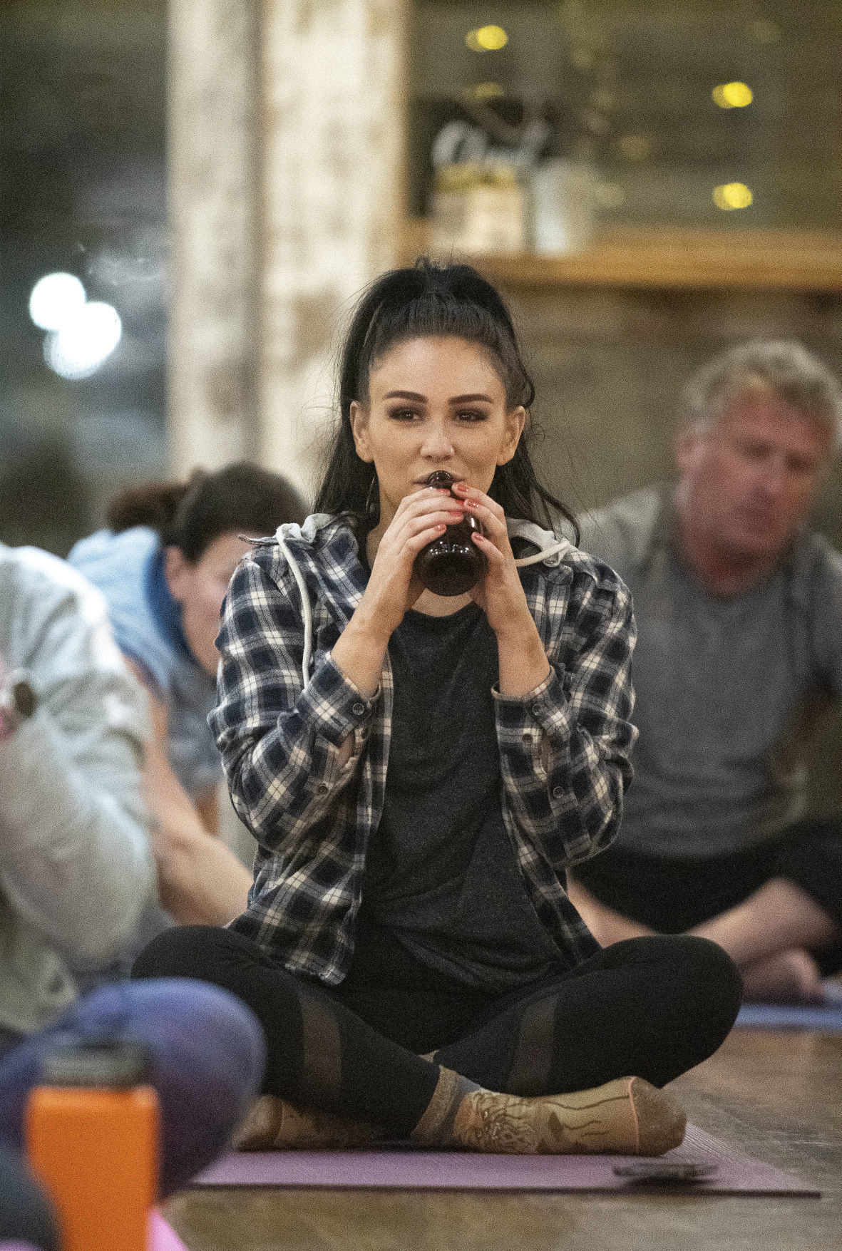 Beer Yoga at Yellow Brick Cafe
